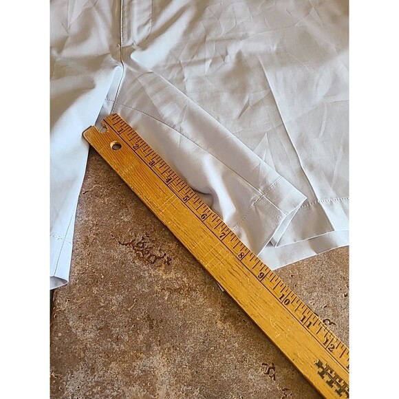 2 Pairs Roundtree & Yorke Mens 9” Performance Work Play Shorts Golf Preppy Gray - Picture 5 of 9